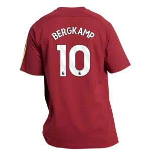 2025-2026 Arsenal UBP Tee (Noble Maroon) (Bergkamp 10)