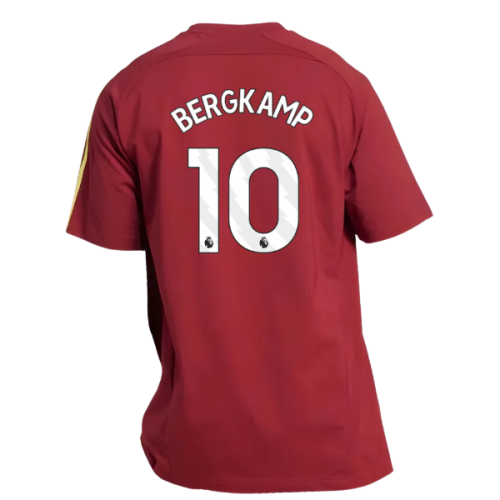 2025-2026 Arsenal UBP Tee (Noble Maroon) (Bergkamp 10)