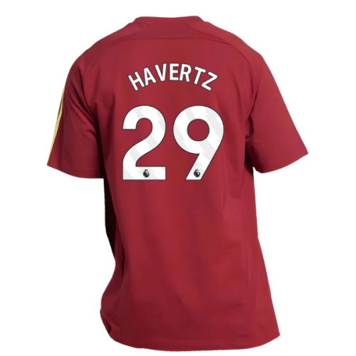 2025-2026 Arsenal UBP Tee (Noble Maroon) (Havertz 29)
