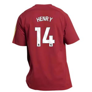 2025-2026 Arsenal UBP Tee (Noble Maroon) (Henry 14)