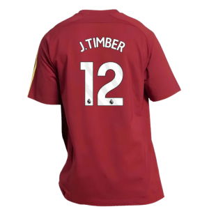 2025-2026 Arsenal UBP Tee (Noble Maroon) (J.Timber 12)
