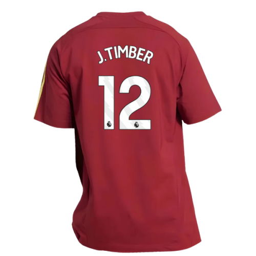 2025-2026 Arsenal UBP Tee (Noble Maroon) (J.Timber 12)