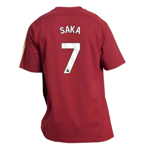 2025-2026 Arsenal UBP Tee (Noble Maroon) (Saka 7)