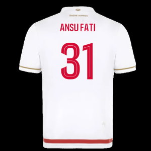 2025-2026 AS Monaco Home Shirt (Ansu Fati 31)