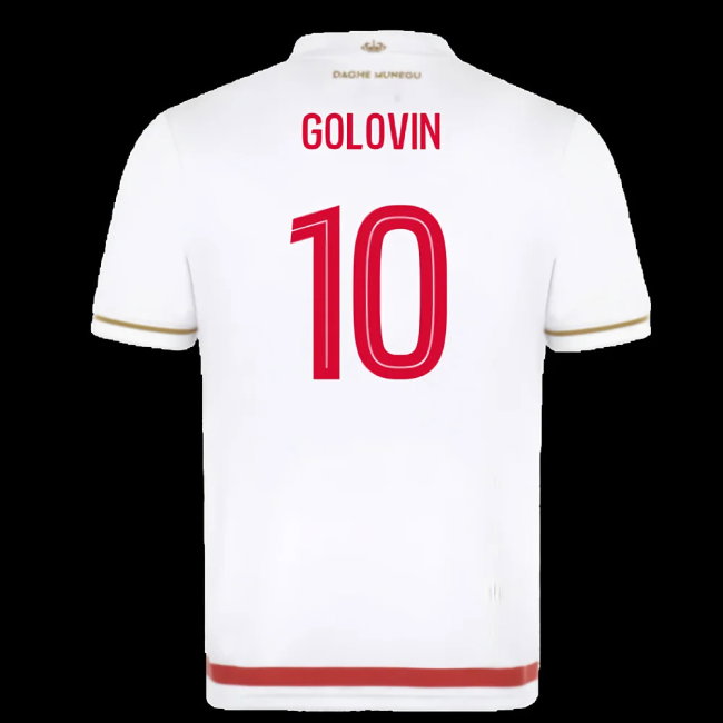 2025-2026 AS Monaco Home Shirt (Golovin 10)