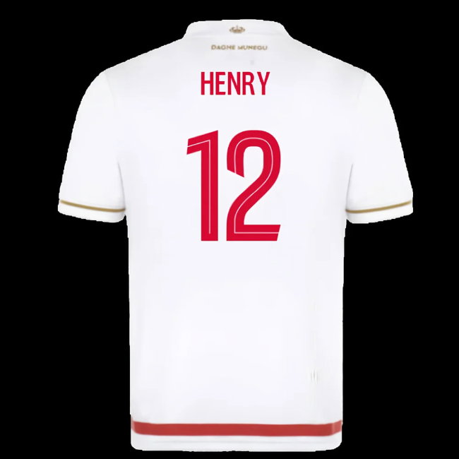 2025-2026 AS Monaco Home Shirt (Henry 12)