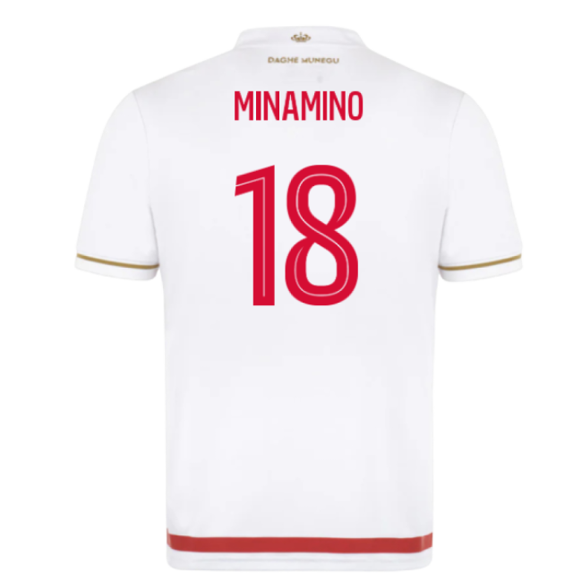 2025-2026 AS Monaco Home Shirt (Minamino 18)