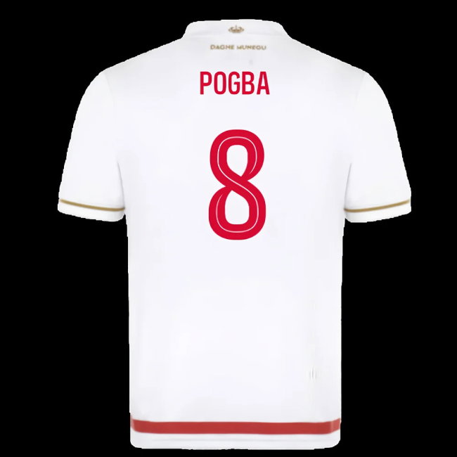 2025-2026 AS Monaco Home Shirt (Pogba 8)