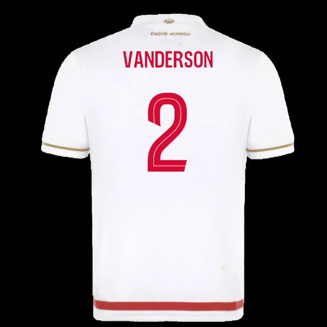 2025-2026 AS Monaco Home Shirt (Vanderson 2)