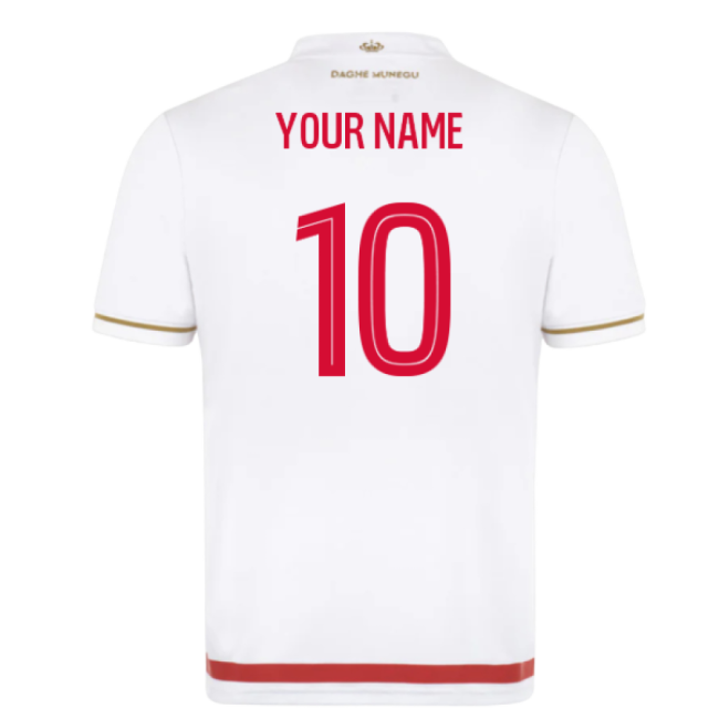 2025-2026 AS Monaco Home Shirt (Your Name)