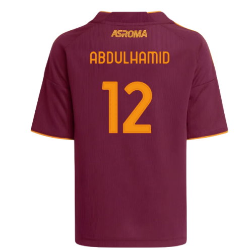2025-2026 AS Roma Home Mini Kit (Abdulhamid 12)