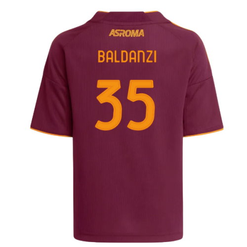 2025-2026 AS Roma Home Mini Kit (Baldanzi 35)
