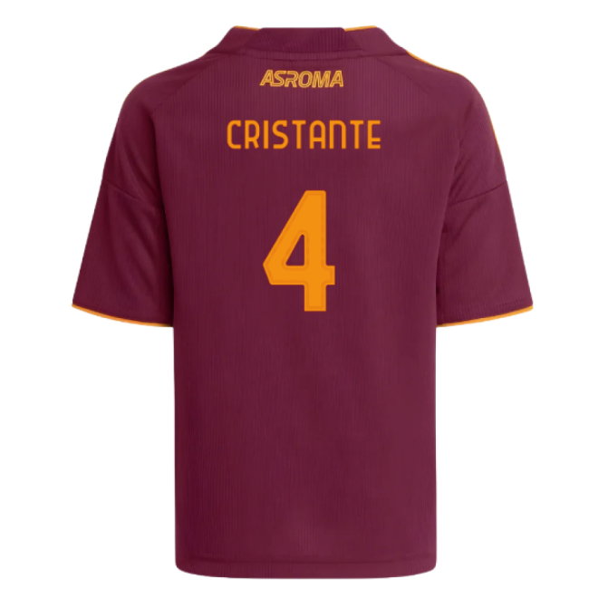 2025-2026 AS Roma Home Mini Kit (Cristante 4)