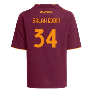 2025-2026 AS Roma Home Mini Kit (Salah Eddin 34)
