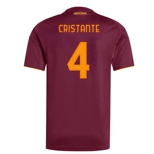 2025-2026 AS Roma Home Shirt (Cristante 4)