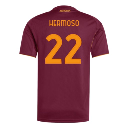 2025-2026 AS Roma Home Shirt (Hermoso 22)