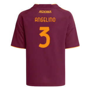 2025-2026 AS Roma Home Shirt (Kids) (Angelino 3)