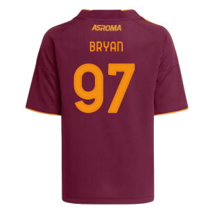 2025-2026 AS Roma Home Shirt (Kids) (Bryan 97)