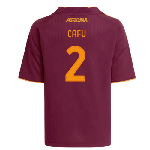 2025-2026 AS Roma Home Shirt (Kids) (Cafu 2)