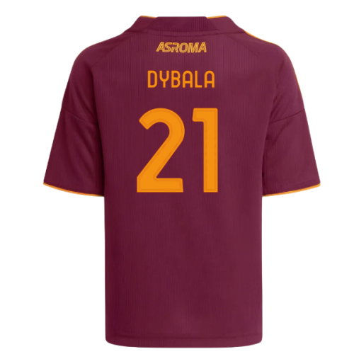 2025-2026 AS Roma Home Shirt (Kids) (Dybala 21)