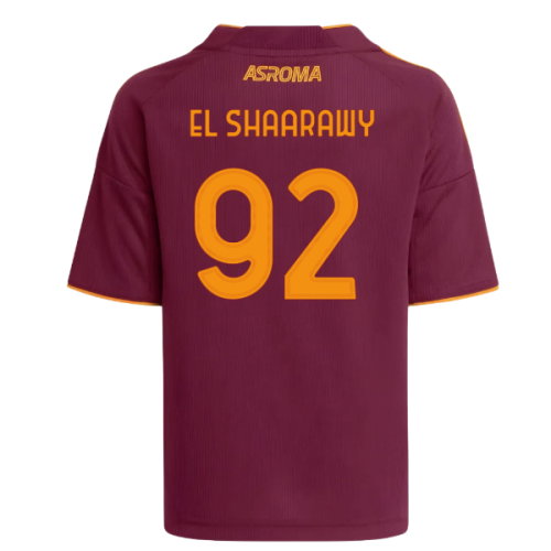 2025-2026 AS Roma Home Shirt (Kids) (El Shaarawy 92)