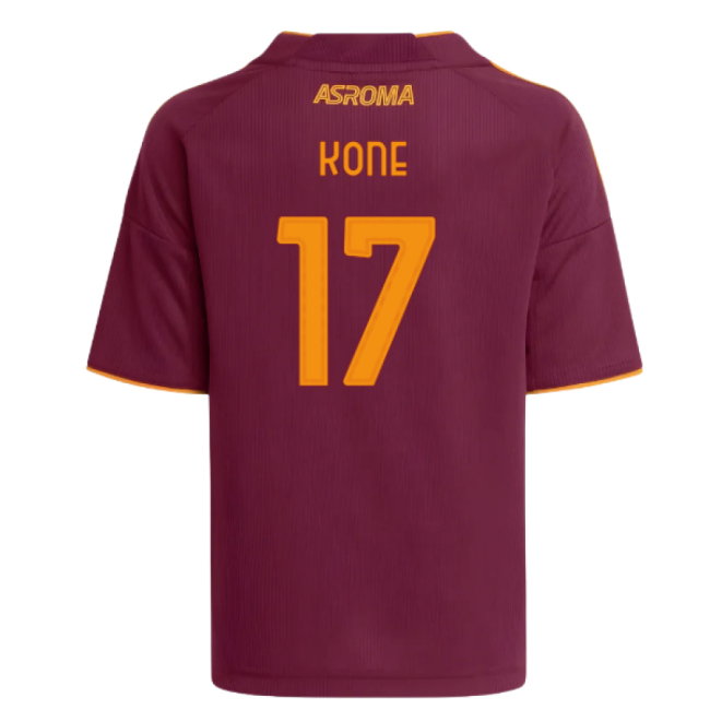 2025-2026 AS Roma Home Shirt (Kids) (Kone 17)