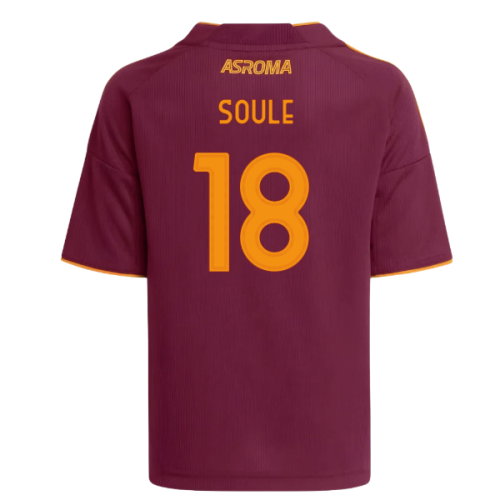 2025-2026 AS Roma Home Shirt (Kids) (Soule 18)