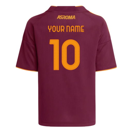 2025-2026 AS Roma Home Shirt (Kids) (Your Name)