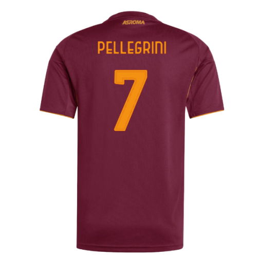 2025-2026 AS Roma Home Shirt (Pellegrini 7)