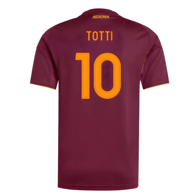 2025-2026 AS Roma Home Shirt (Totti 10)