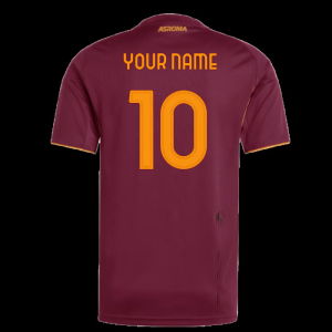 2025-2026 AS Roma Home Shirt (Your Name)