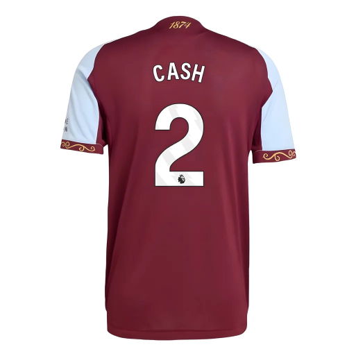 2025-2026 Aston Villa Authentic Home Shirt (Cash 2)