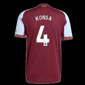2025-2026 Aston Villa Authentic Home Shirt (Konsa 4)