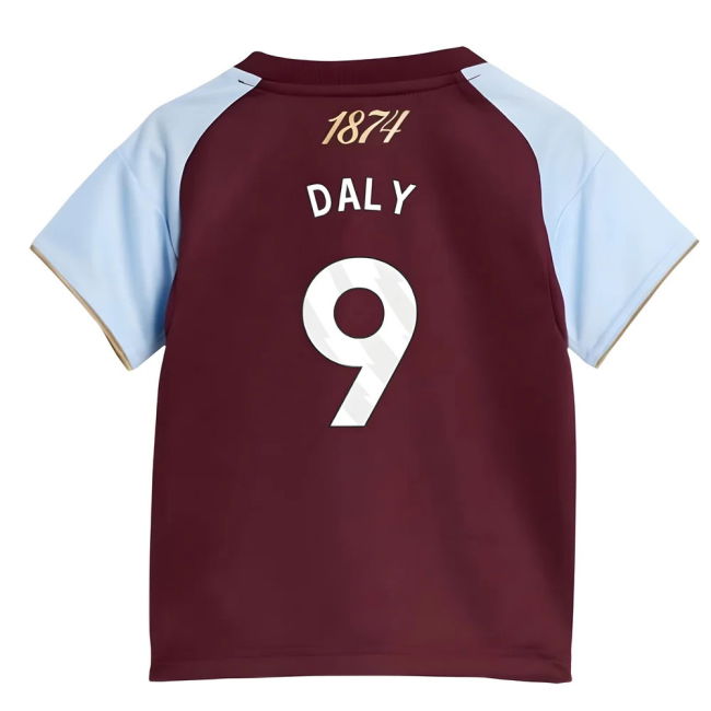 2025-2026 Aston Villa Home Baby Kit (Daly 9)