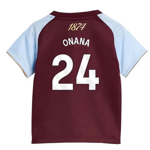 2025-2026 Aston Villa Home Baby Kit (Onana 24)