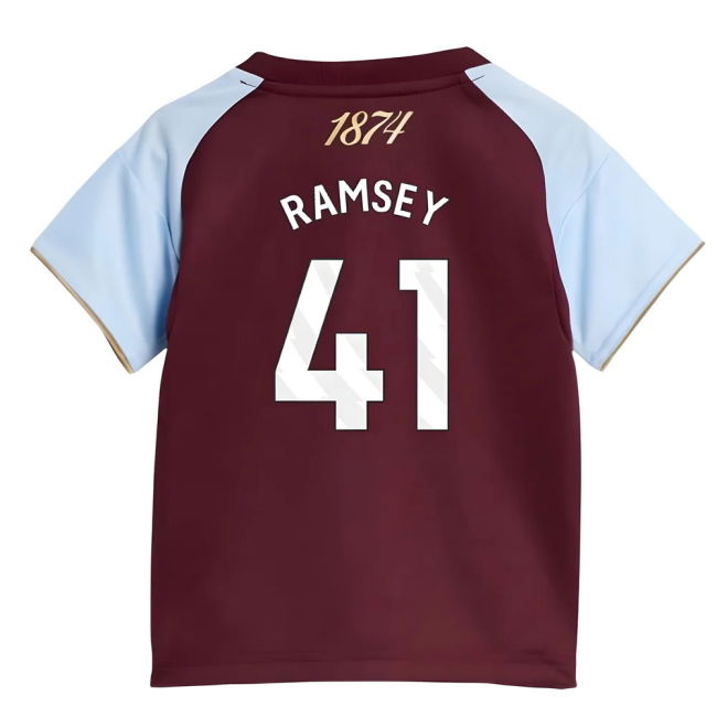 2025-2026 Aston Villa Home Baby Kit (Ramsey 41)