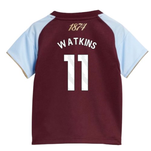 2025-2026 Aston Villa Home Baby Kit (Watkins 11)