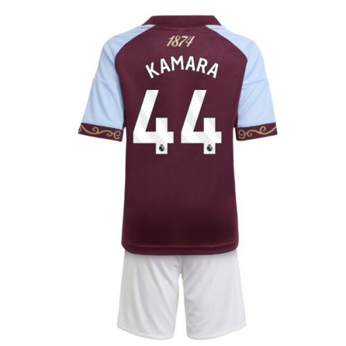 2025-2026 Aston Villa Home Mini Kit (Kamara 44)