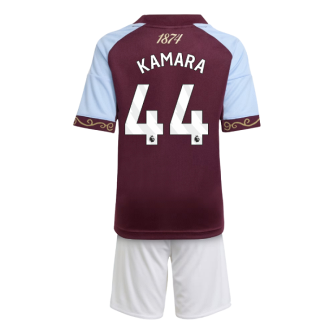 2025-2026 Aston Villa Home Mini Kit (Kamara 44)