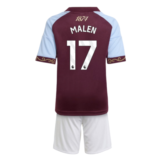 2025-2026 Aston Villa Home Mini Kit (Malen 17)