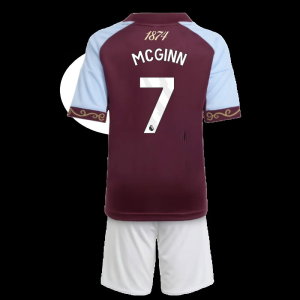 2025-2026 Aston Villa Home Mini Kit (McGinn 7)