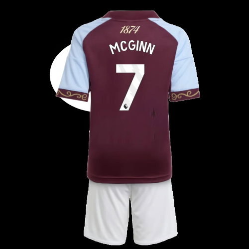 2025-2026 Aston Villa Home Mini Kit (McGinn 7)