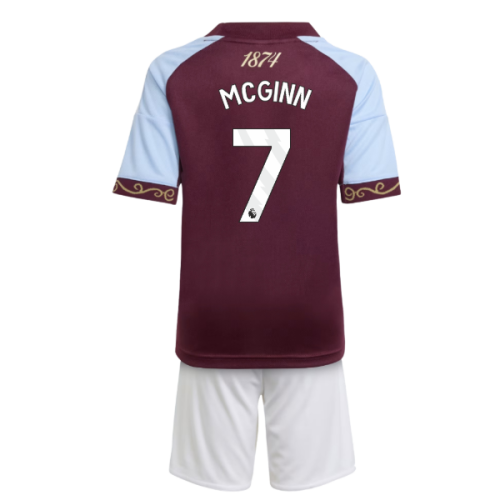 2025-2026 Aston Villa Home Mini Kit (McGinn 7)