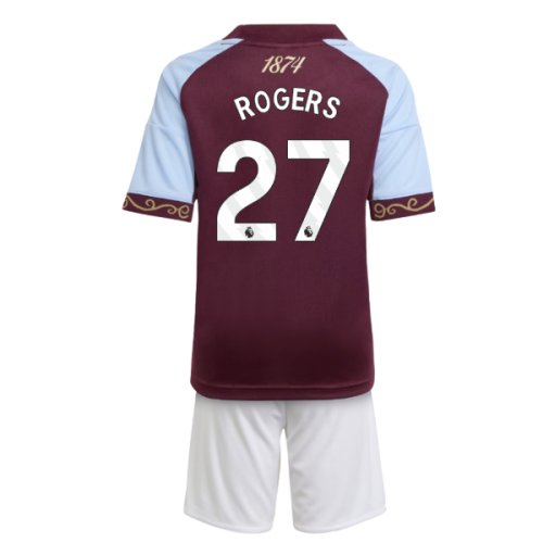 2025-2026 Aston Villa Home Mini Kit (Rogers 27)