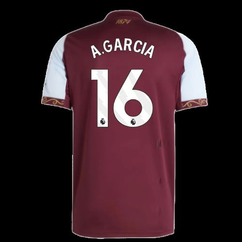 2025-2026 Aston Villa Home Shirt (A.Garcia 16)