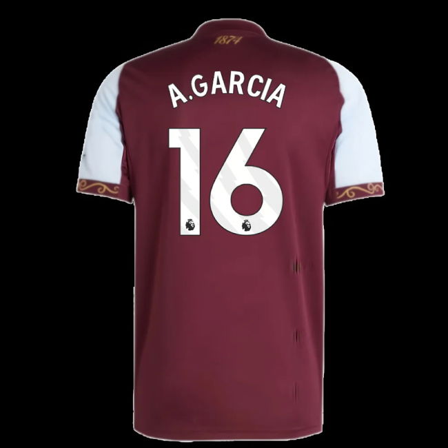 2025-2026 Aston Villa Home Shirt (A.Garcia 16)