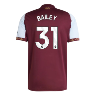 2025-2026 Aston Villa Home Shirt (Bailey 31)