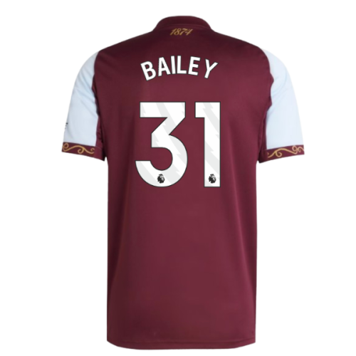 2025-2026 Aston Villa Home Shirt (Bailey 31)