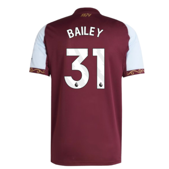 2025-2026 Aston Villa Home Shirt (Bailey 31)