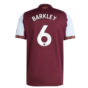 2025-2026 Aston Villa Home Shirt (Barkley 6)